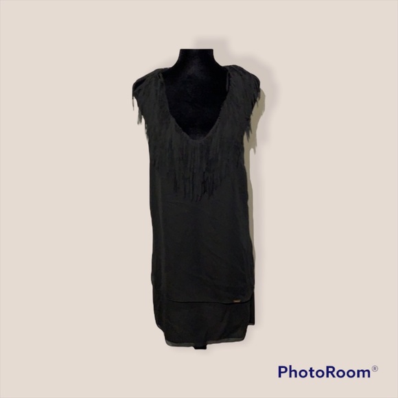 Babylon collection fringe cutout back double layer - Picture 11 of 11